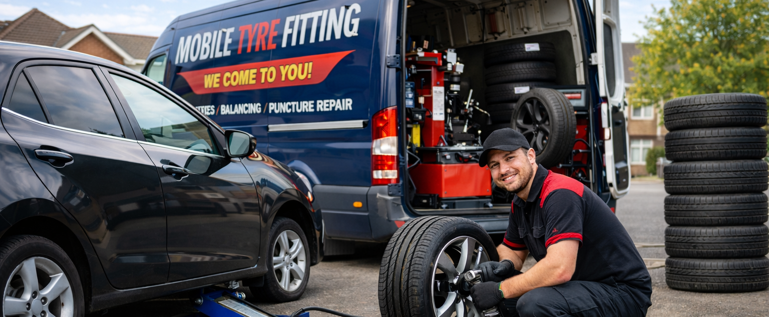 Mobile Tyre fitter